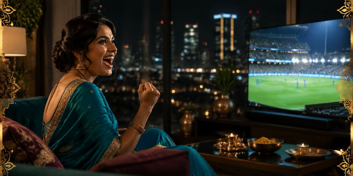 Cricket bat and ball on sports betting platform
